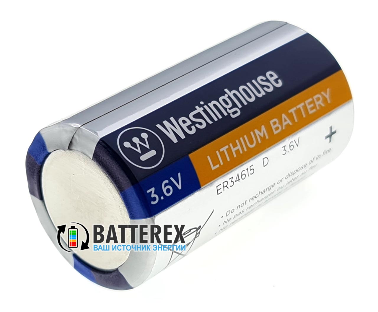 Батарейка литиевая D 34615 Westinghouse 3.6V для счётчика газа
