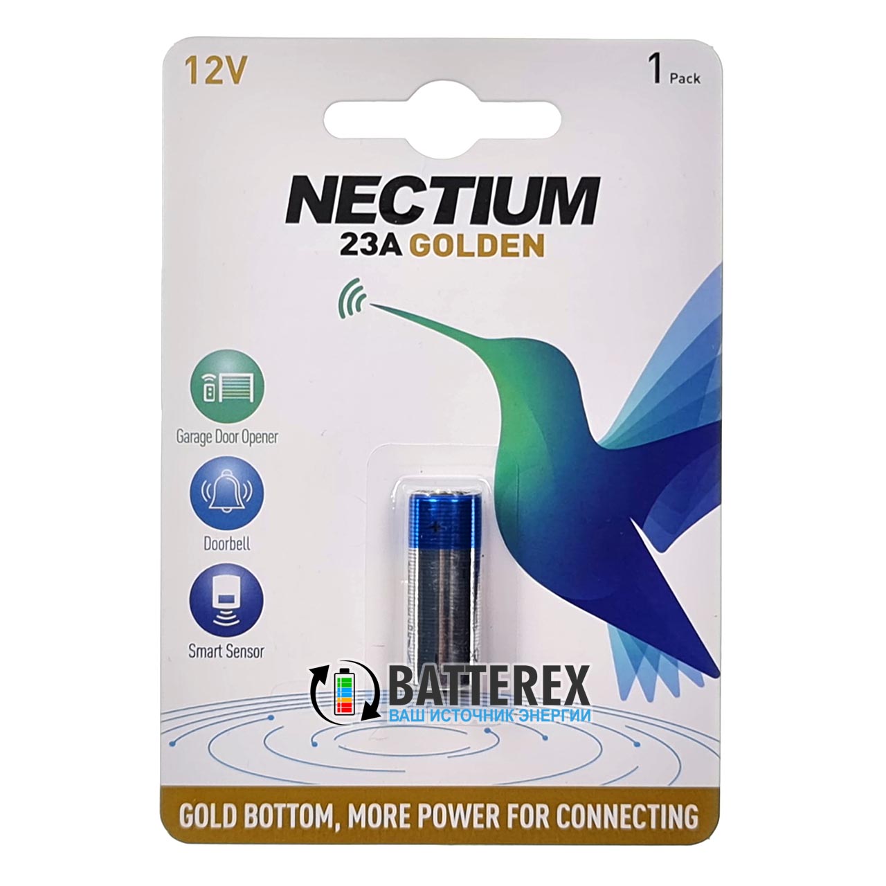 Батарейка А23 Nectium Golden Alkaline 12V