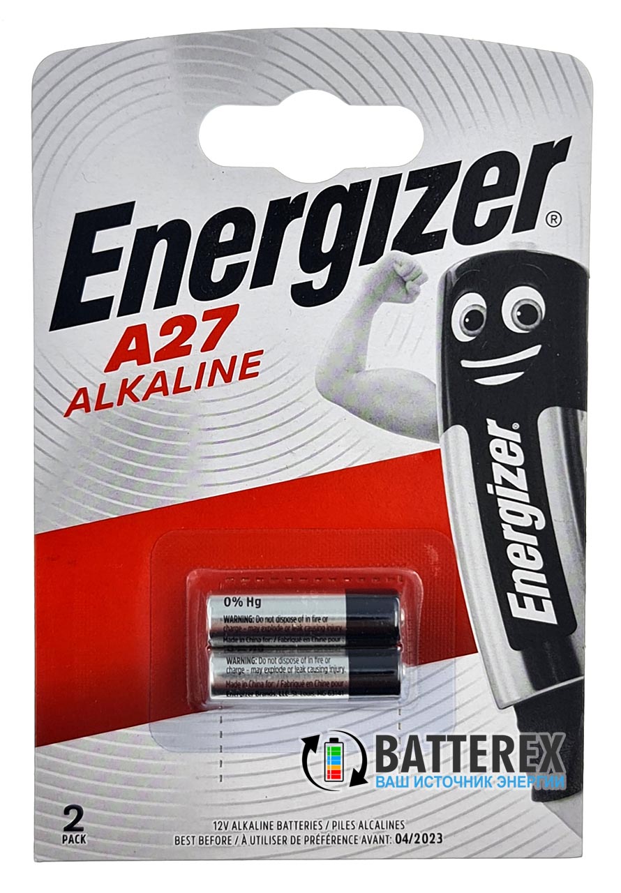 Батарейка А27 Energizer Alkaline 12V