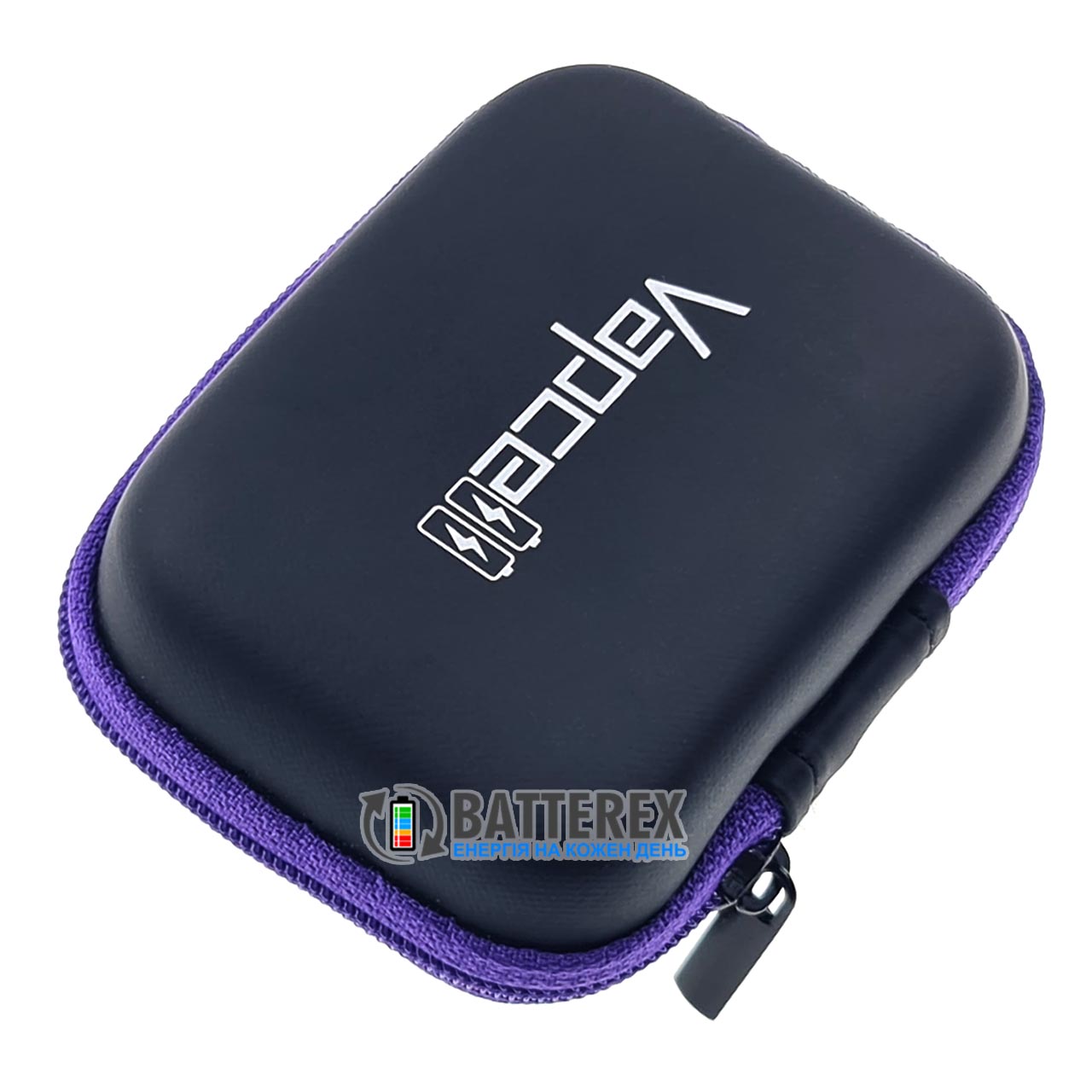 Vapcell Zipper Case VPC-02 black-purple  - чохол-кейс на застібці