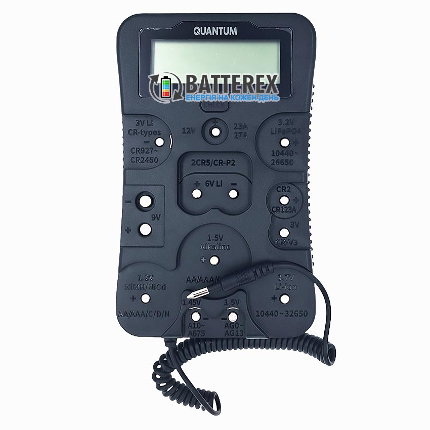 Quantum LCD Battery Tester QM-BT5U101