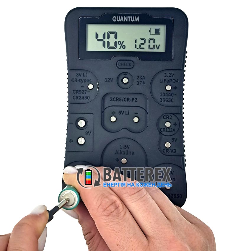Тестер Quantum LCD Battery Tester QM-BT5U101
