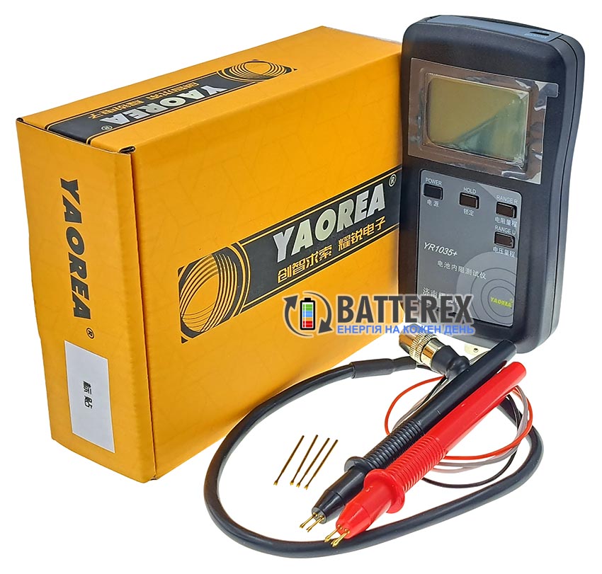 Тестер YAOREA Vapcell YR1035+ Тестер YAOREA Vapcell YR1035+