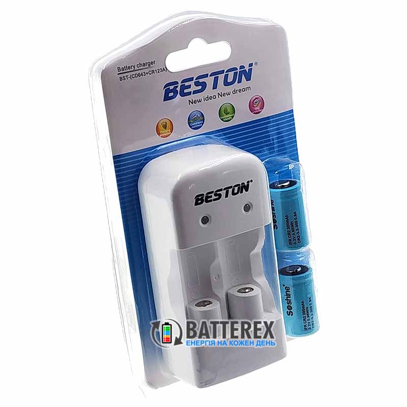 Beston CD643 CR2 15266 300mAh 3.2V
