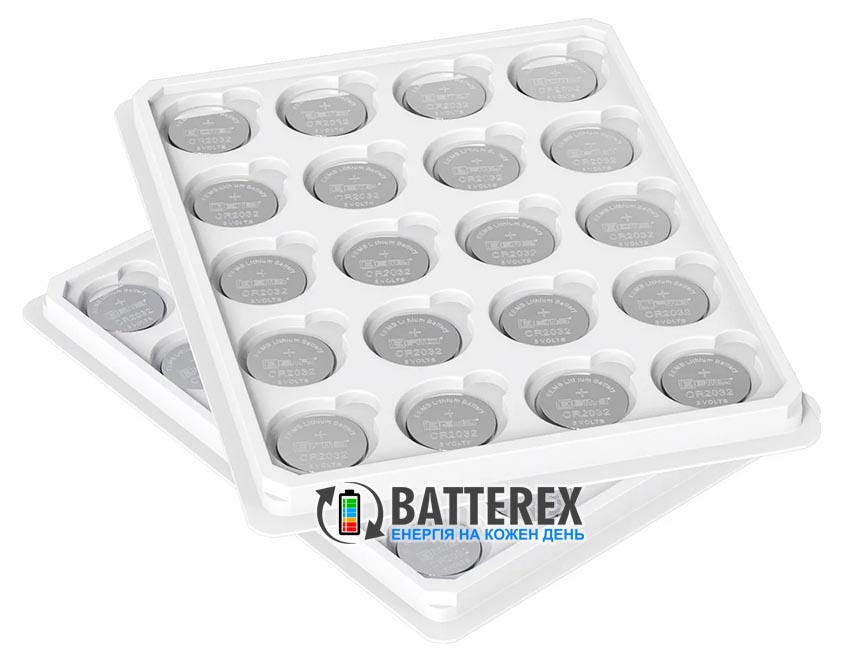 CR2032 EEMB Lithium Battery 3V лоток 20 шт