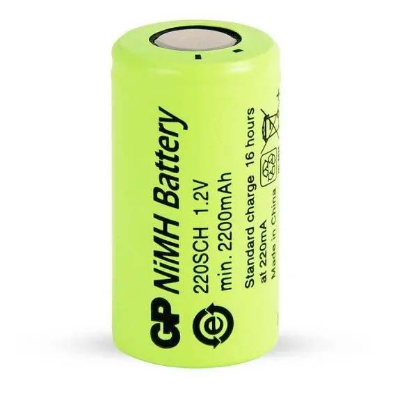 Аккумулятор SC GP 220SCH NiMH 2200mah технический