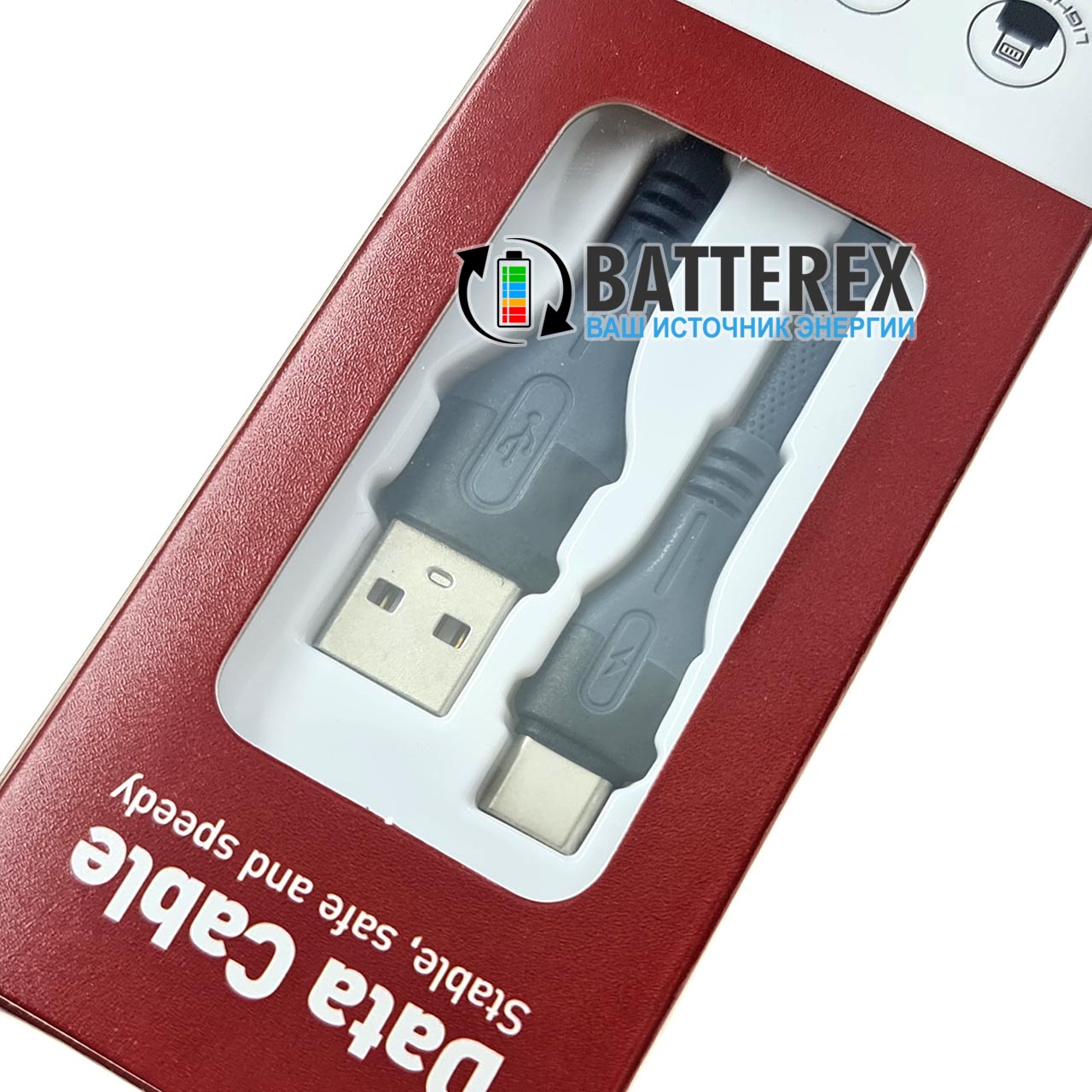 кабель EMY MY-742 USB AM - Type-C 2 метра кабель EMY MY-742 USB AM - Type-C 2 метра