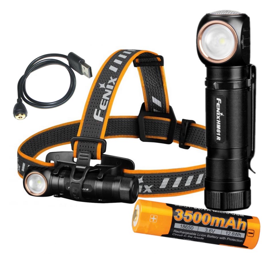 Фонарь налобный Fenix HL61R