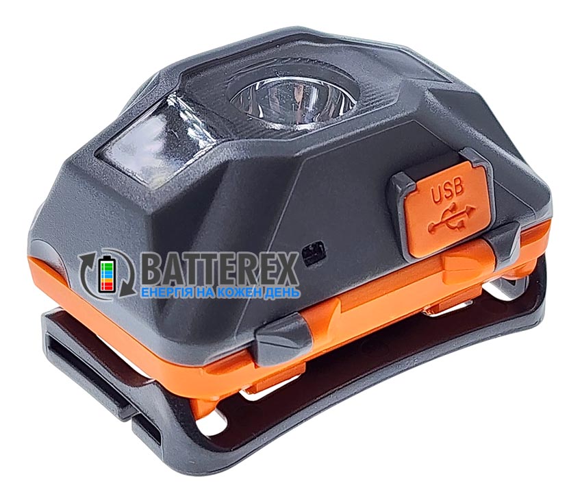 Налобный фонарь Naturehike TD-02 150Lm 1200mAh USB Grey-Orange