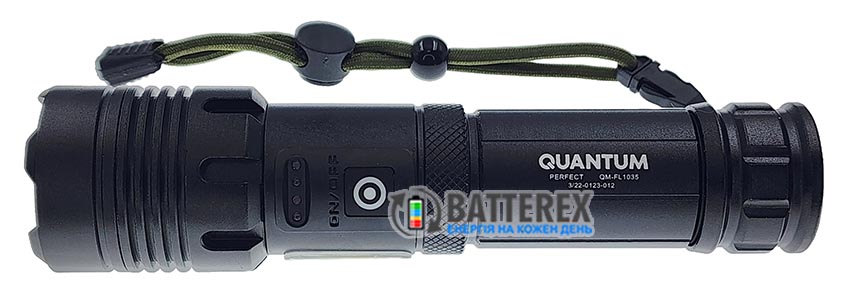 Quantum Perfect QM-FL1035 ручной фонарь 5W LED 1000Lm