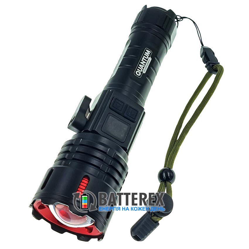 Ліхтар ручний Quantum Stream QM-FL1036 10W 1200Lm
