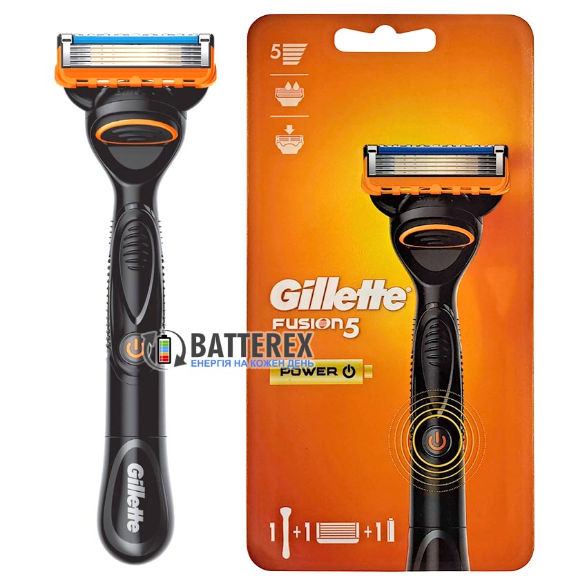 Станок для гоління Gillette Fusion5 Power із вібровузлом
