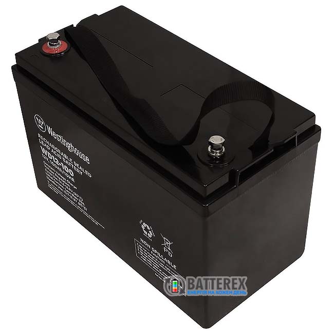 Батарея аккумуляторная 12V 100Ah Terminal T16 Westinghouse Deep Cycle