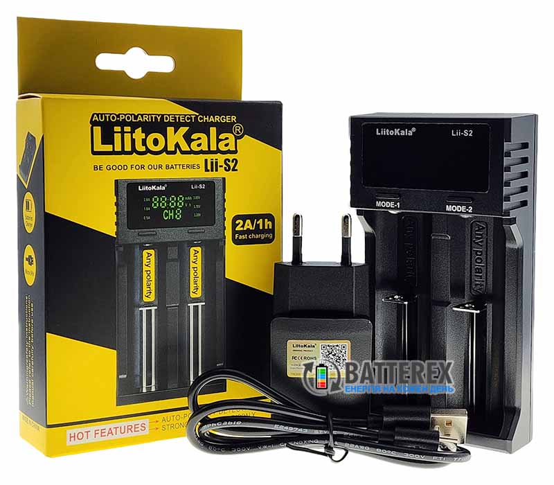 Зарядное устройство LiitoKala Lii-S2