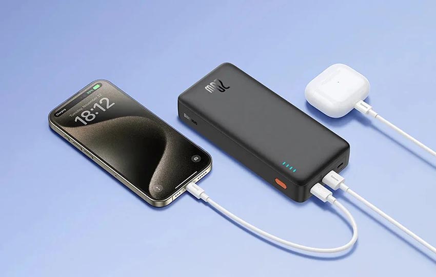 Повербанк Baseus Airpow P10022804113-00 20000mAh 20W Black