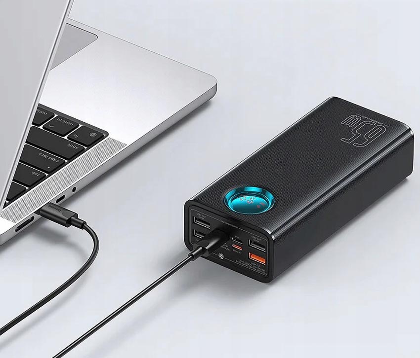 Мобільний акумулятор BASEUS Amblight 26800mah 65W