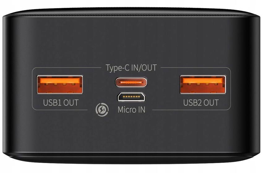 Повербанк Baseus Bipow PPBD050401 30000mah 20W Black