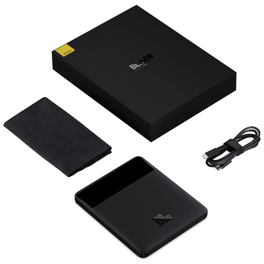Повербанк для ноутбука Baseus Blade High Power PPDLG-01 20000mAh 100W Black
