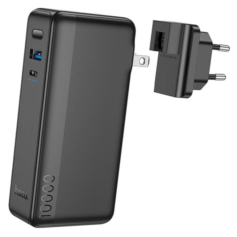 Повербанк HOCO Q16 Adapter&Powerbank 10000mAh 22.5W Black