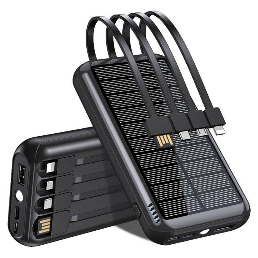 Повербанк Mibrand Extreme MI20K/S4W 20000mAh 15W Solar Charger PowerBank