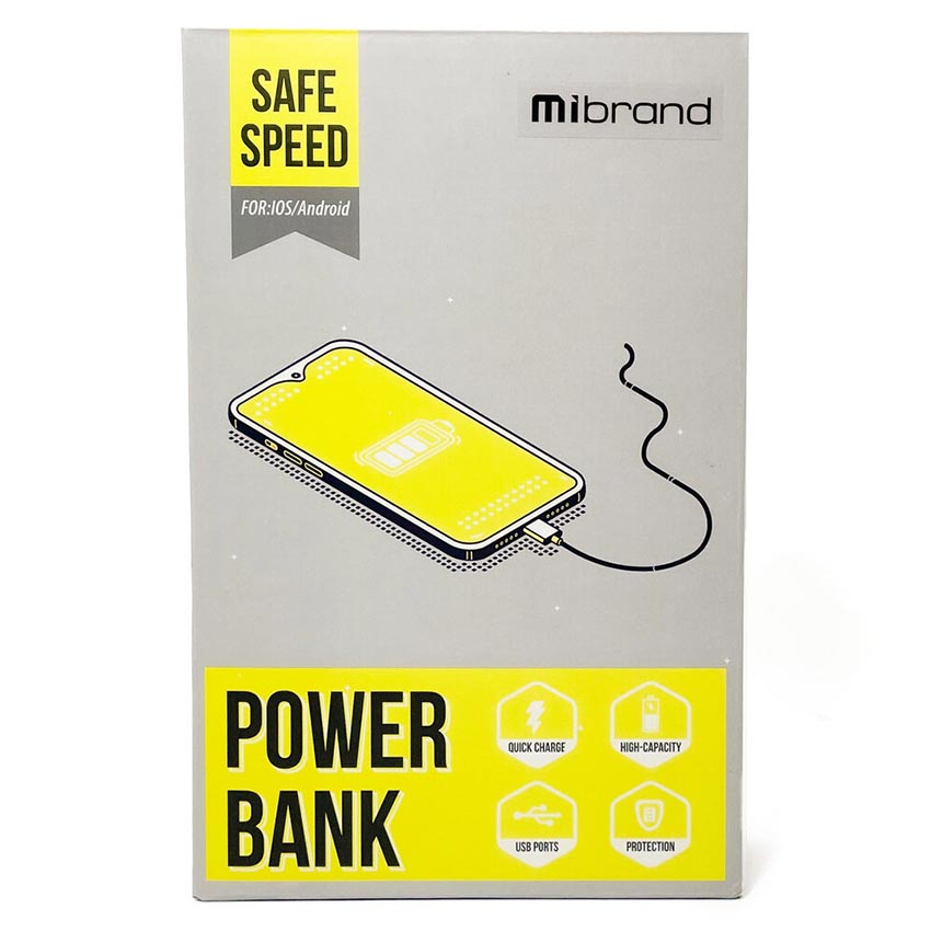 Повербанк Mibrand Extreme MI20K/S4W 20000mAh