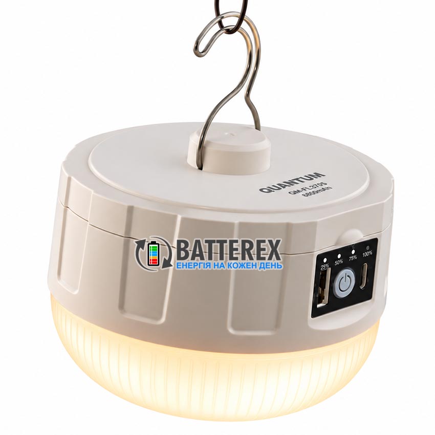 Кемпінговий ліхтар Quantum KLEVER QM-FL3015 LED 680lm
