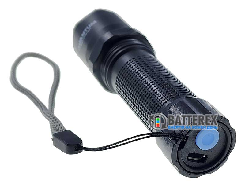 Фонарь Quantum Minik Black QM-FL1040