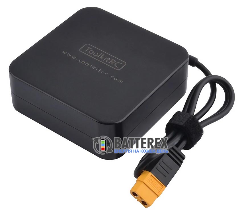 блок живлення ToolkitRC ADP100 20V/5A 100W XT60 для зарядних пристроїв