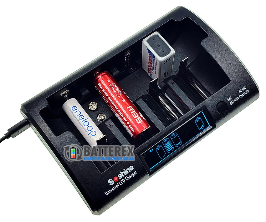 зарядное устройство Soshine CD1 Pro зарядное устройство Soshine CD1 Pro