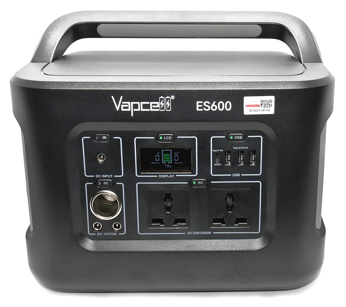 зарядная станция Vapcell ES600 622Wh 600W зарядная станция Vapcell ES600 622Wh 600W